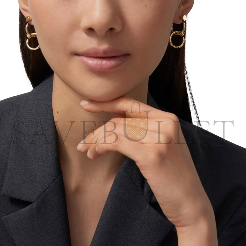 Ca*t1er juste un clou earrings double b8301528